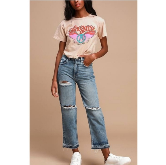 Free People Denim - NWT Free People Lita Slim Vintage Leg Mom Jeans